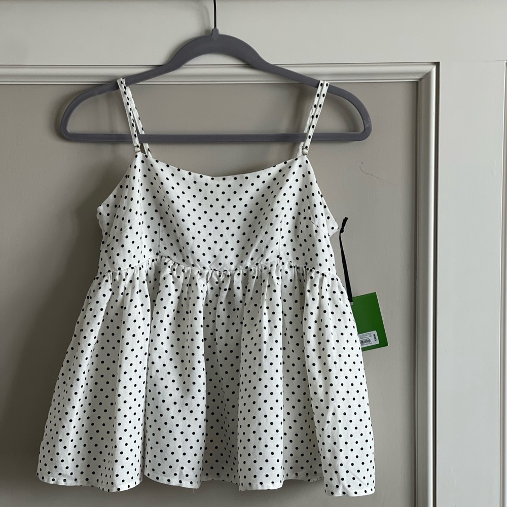 Kate Spade by Target Polka Dot Sleeveless Top